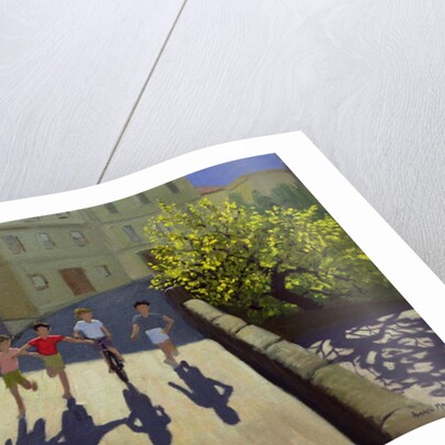 Children Running, Lesbos, 1999 by Andrew Macara