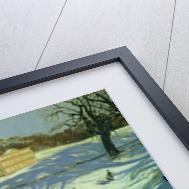 Calke Abbey House, Winter, 2002 by Andrew Macara