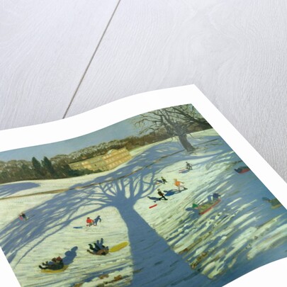 Calke Abbey House, Winter, 2002 by Andrew Macara