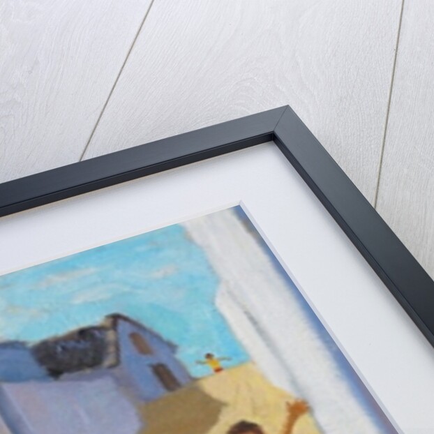 Jumping off a wall, Mykonos, 2015 by Andrew Macara