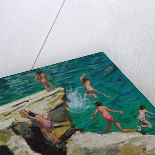 Detail of Jumping into the sea by Andrew Macara