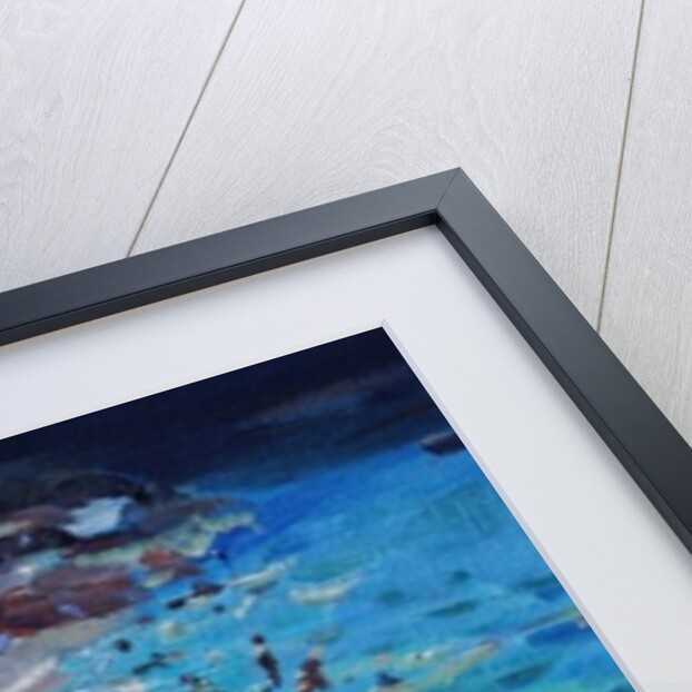 Detail of Overlooking Porthmeor beach, St Ives, 2015 by Andrew Macara