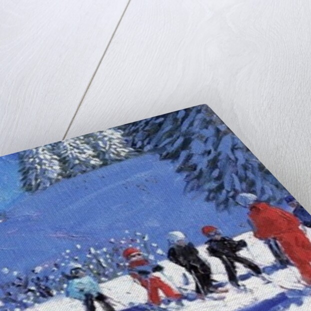 Young Skiers, Morzine, France, 2015 by Andrew Macara