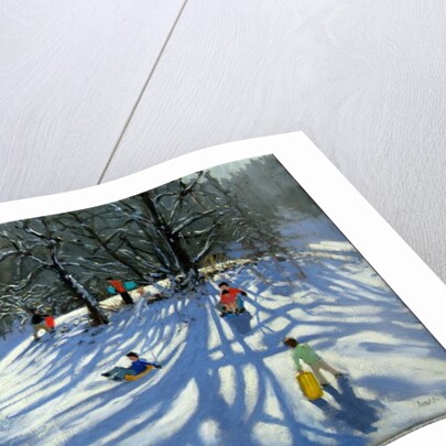 Fun in the snow, Morzine, France by Andrew Macara