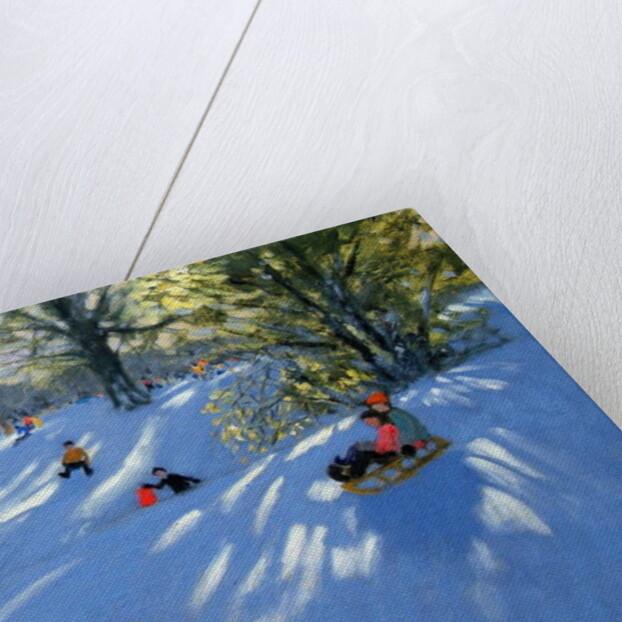 Early snow, Darley Park, Derby by Andrew Macara