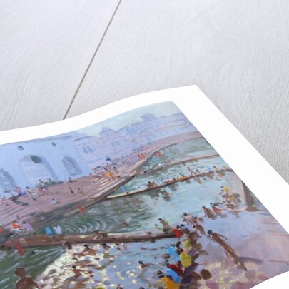 Pushkar ghats, Rajasthan by Andrew Macara