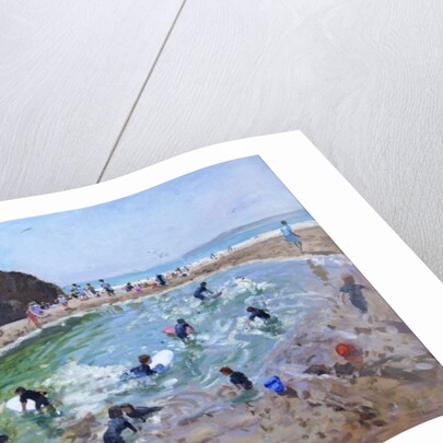 Young Surfers, Tenby, 2016 by Andrew Macara