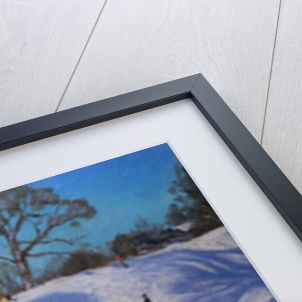 Two Tree shadows, Bolehill, Wirksworth, 2009 by Andrew Macara