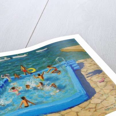 Blue pool, Vrsar, Croatia, 2017 by Andrew Macara