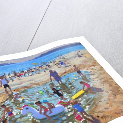 The unicorn, Tenby, 2017 by Andrew Macara