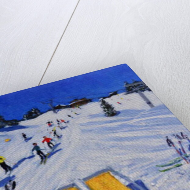 Two deckchairs, Val Gardena, Italy, 2018 by Andrew Macara