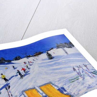 Two deckchairs, Val Gardena, Italy, 2018 by Andrew Macara