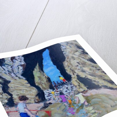 Rock Pool, Tenby, 2017 by Andrew Macara