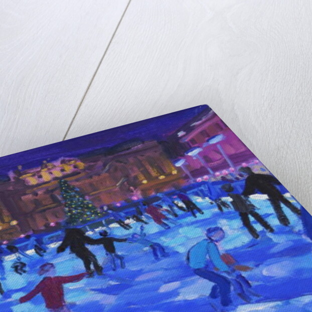 Evening skaters, Somerset House, 2015 by Andrew Macara