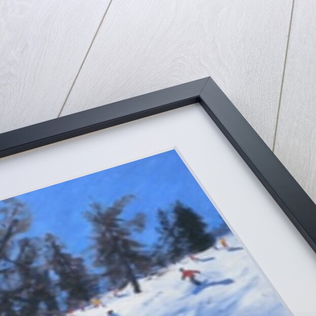 Spring skiers, Verbier, 2010 by Andrew Macara