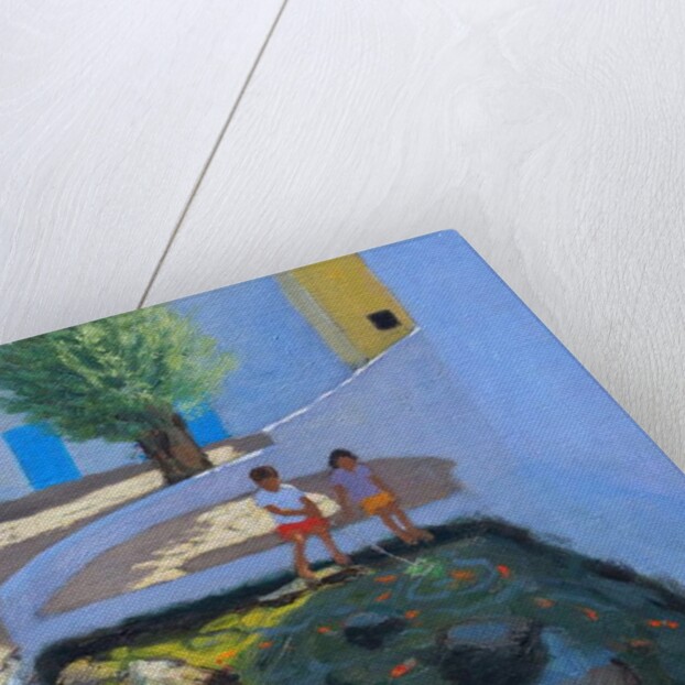 Fish pond, Milos, Greece, 2017 by Andrew Macara