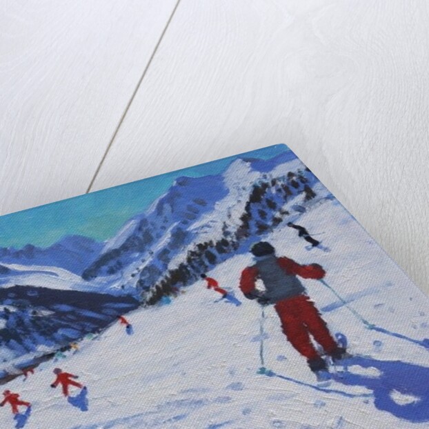 The ski instructor, Mottaret 2013 by Andrew Macara