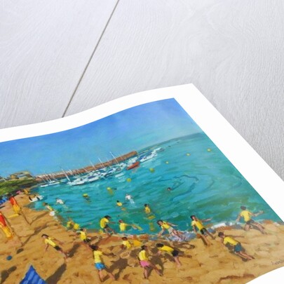 School outing, New Quay, Wales, 2013 by Andrew Macara