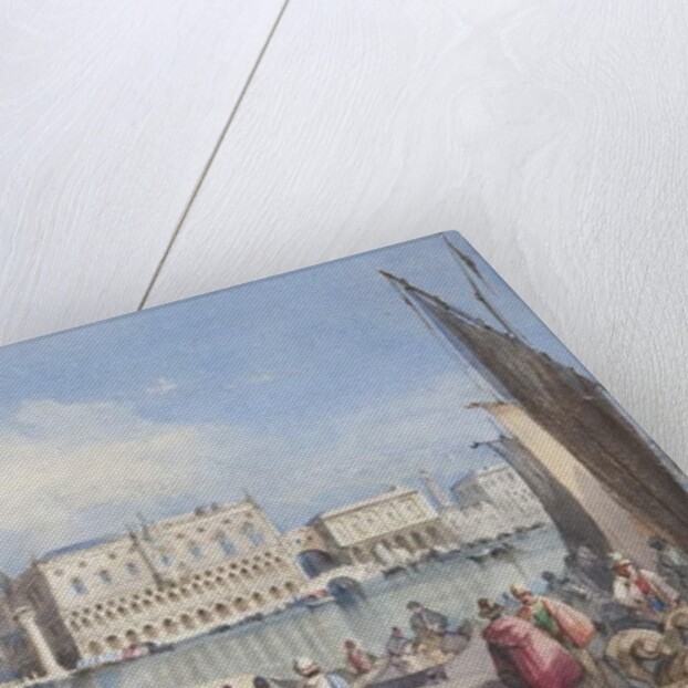 Venice, pasted into the title page of Thomas Moody's Journal of a tour through Switzerland and Italy, 1822 by Joseph Axe Sleap