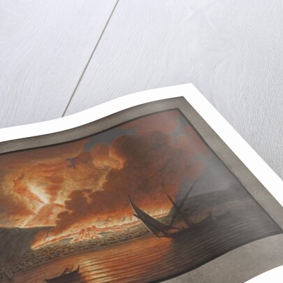 Plate VI from 'Campi Phlegraei: Observations of the Volcanoes of the two Sicilies' by William Hamilton, 1776 by Pietro Fabris