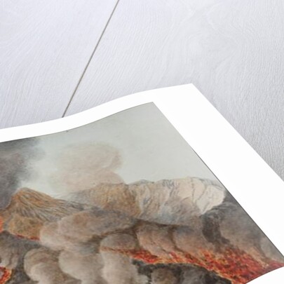 Plate X from 'Campi Phlegraei: Observations of the Volcanoes of the two Sicilies' by William Hamilton, 1776 by Pietro Fabris