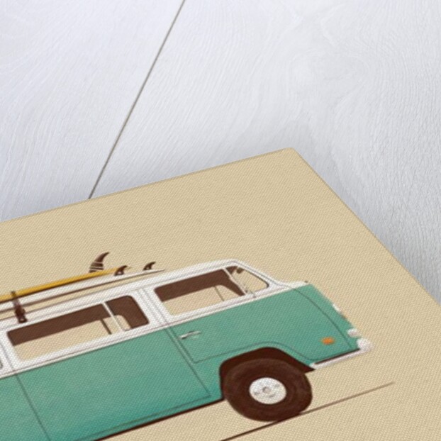 Blue Van, 2015 by Florent Bodart