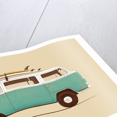 Blue Van, 2015 by Florent Bodart