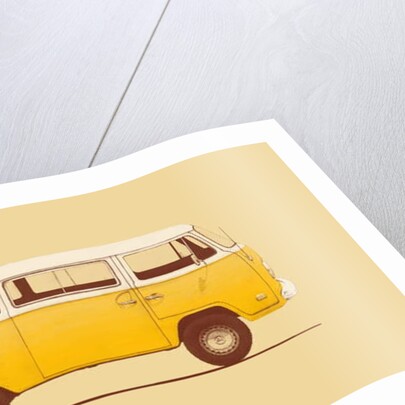 Yellow Van, 2014 by Florent Bodart