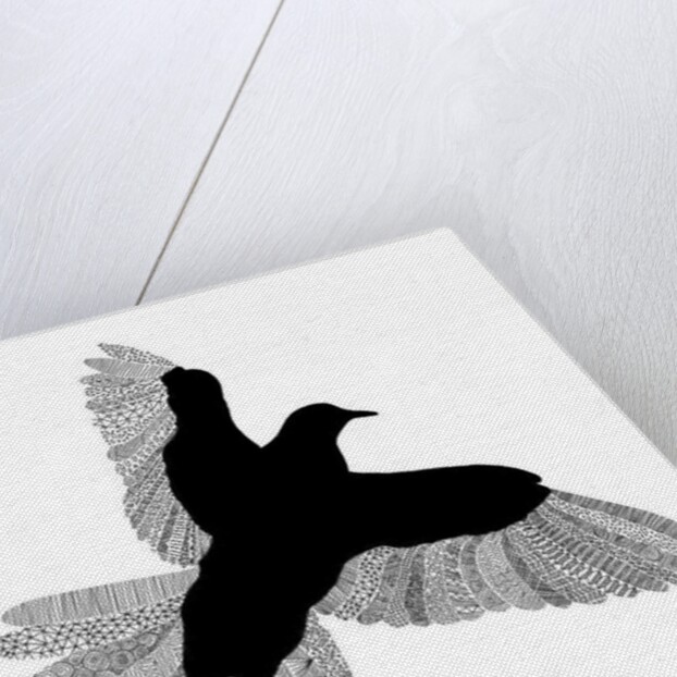 Bird Line Art, 2016 by Florent Bodart