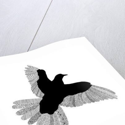 Bird Line Art, 2016 by Florent Bodart