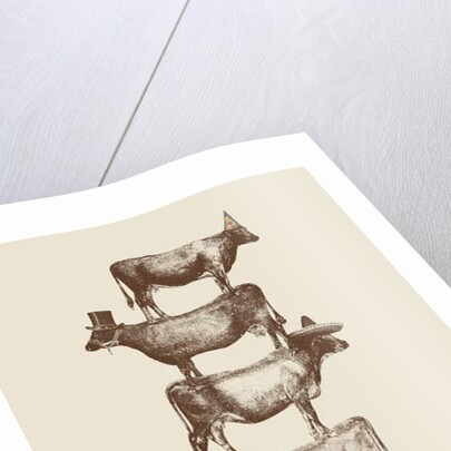 Cow Cow Nuts, 2016 by Florent Bodart