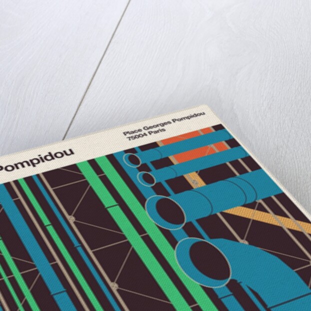 Centre Pompidou - Paris, 2020 by Florent Bodart