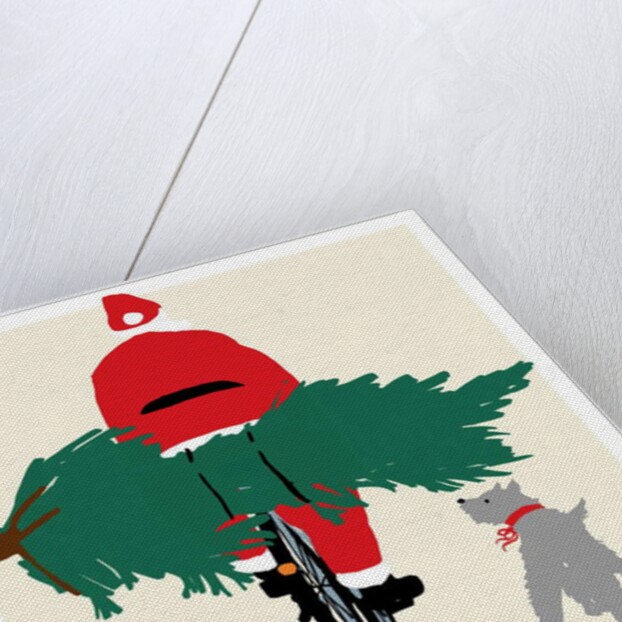 Spruced Up Santa, 2014 by Jenny Frean