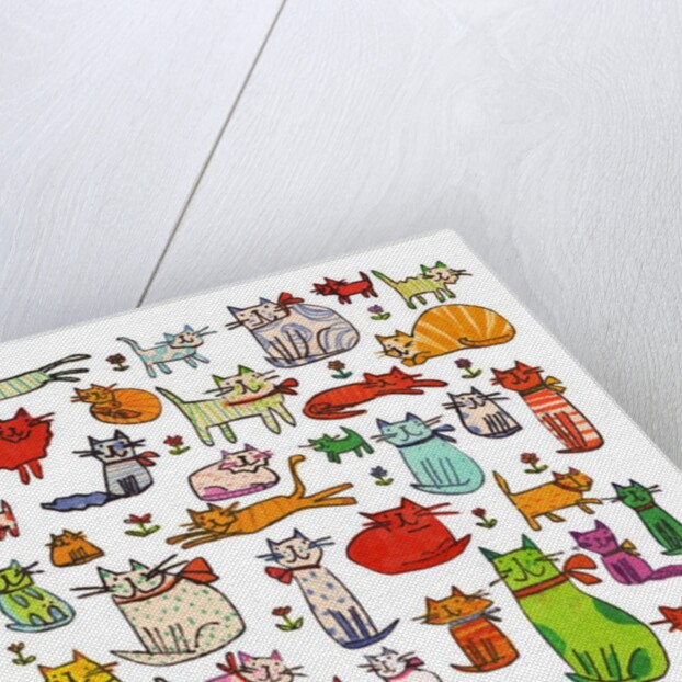 Thirty eight cats, 2018 by Sarah Battle