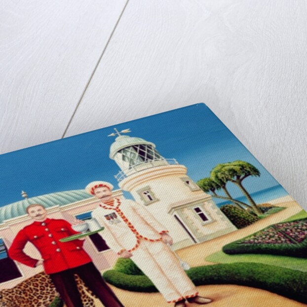 The Cook and Waiter, 1996 by Anthony Southcombe