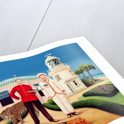 The Cook and Waiter, 1996 by Anthony Southcombe