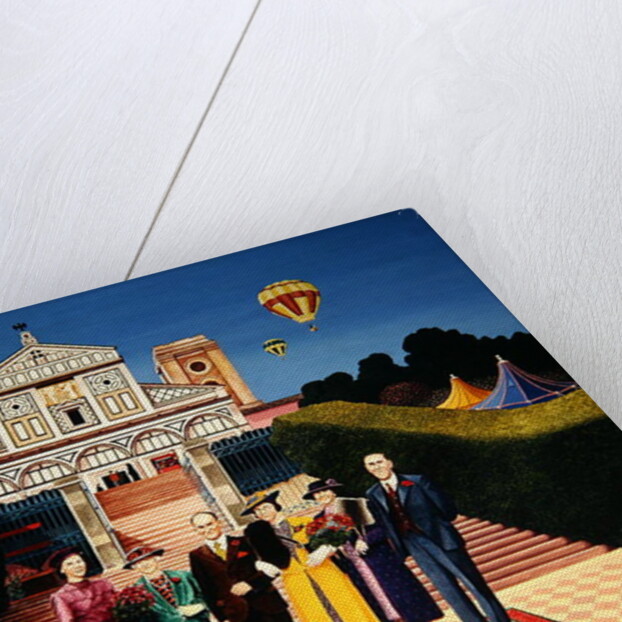 Wedding in Florence, 1972 by Anthony Southcombe