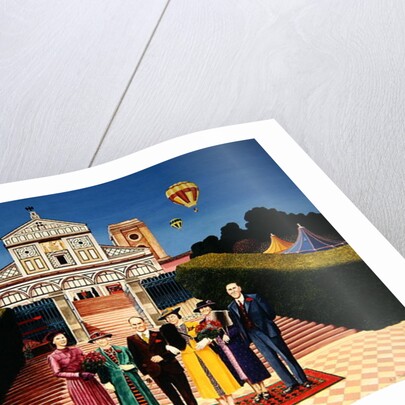 Wedding in Florence, 1972 by Anthony Southcombe