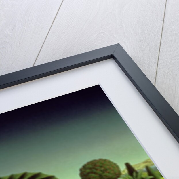 Girl with a Unicorn, 1980 by Anthony Southcombe