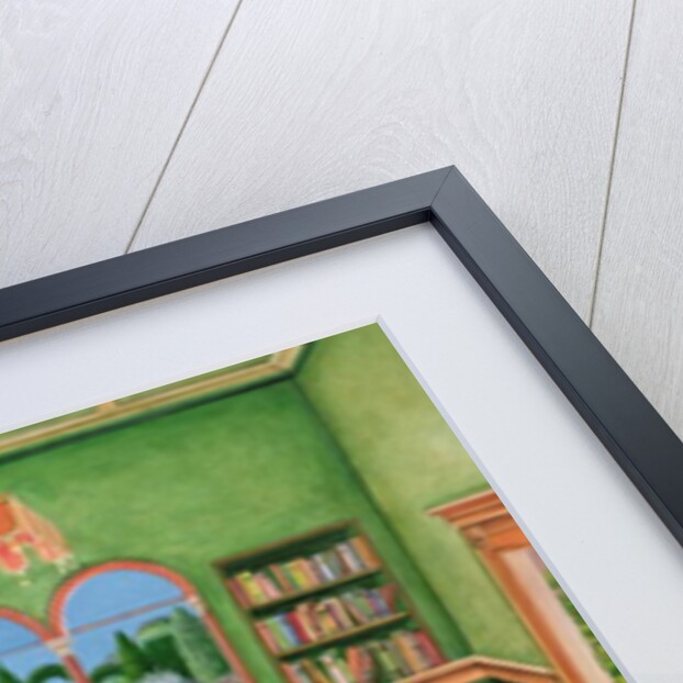 Zebra in a Bedroom, 1996 by Anthony Southcombe