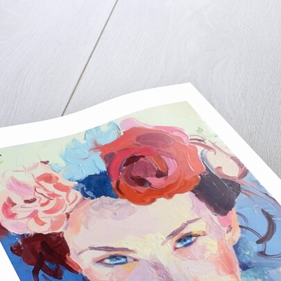 Roses are red, 2018 by Barbara Hoogeweegen