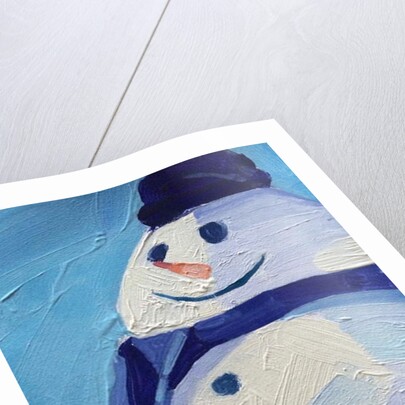 Snowman, 2015 by Barbara Hoogeweegen