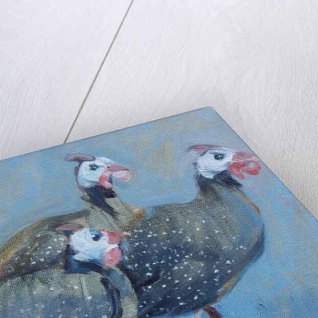 Guinea Fowl One, 2014 by Sheri Gee