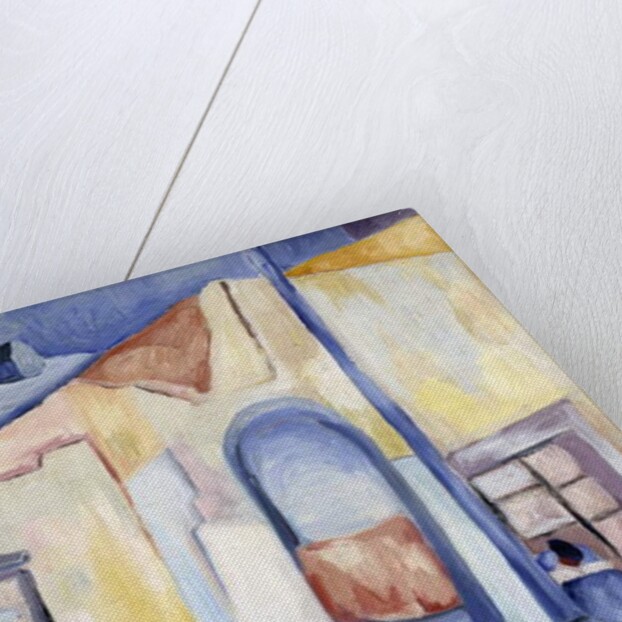 Street Corner Guanajuato, 1982 by Deborah Eve Alastra