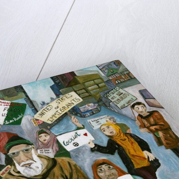 Resist 2, 2017 by Deborah Eve Alastra