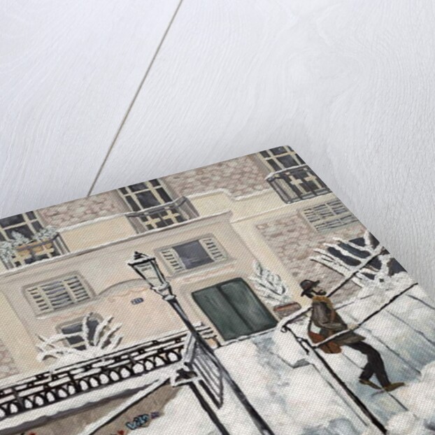 Montmartre Snow, 2017 by Deborah Eve Alastra