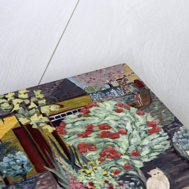 Neighbor's Garden, 2018 by Deborah Eve Alastra