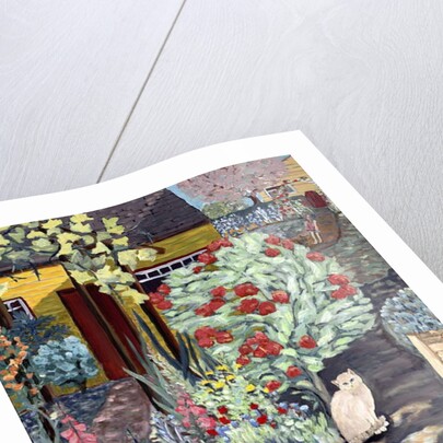 Neighbor's Garden, 2018 by Deborah Eve Alastra