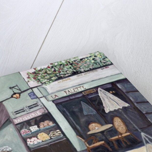 Cafe Corner, 2017 by Deborah Eve Alastra