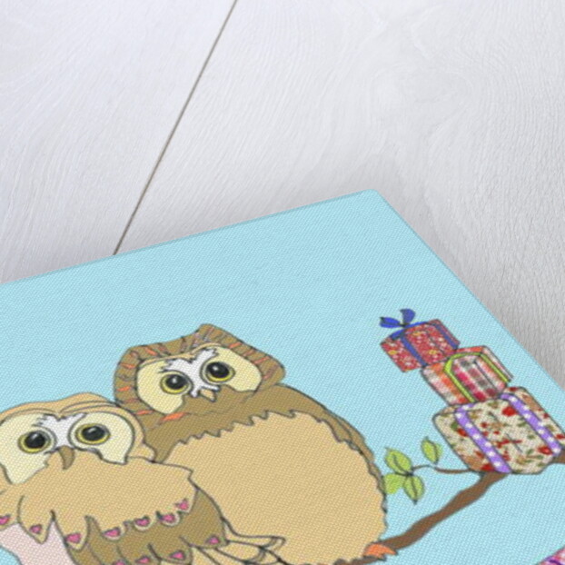Birthday Owls, 2013 by Anna Platts